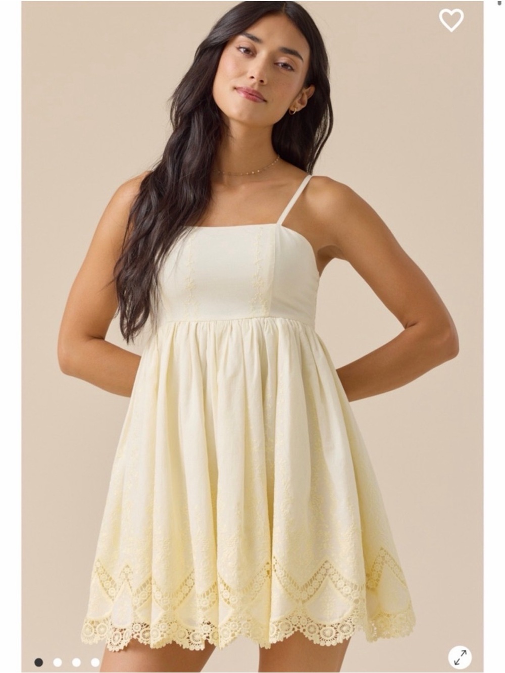 Cass Lace Mini Dress Altar’d State New with Tags